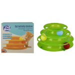 Cat Toy Pyramid - 3 levels with balls